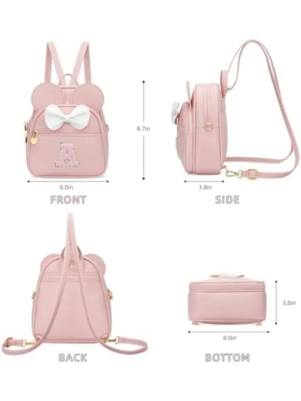 Cute Mini Backpack Purse for Girls - Perfect Birthday Gift for Toddlers